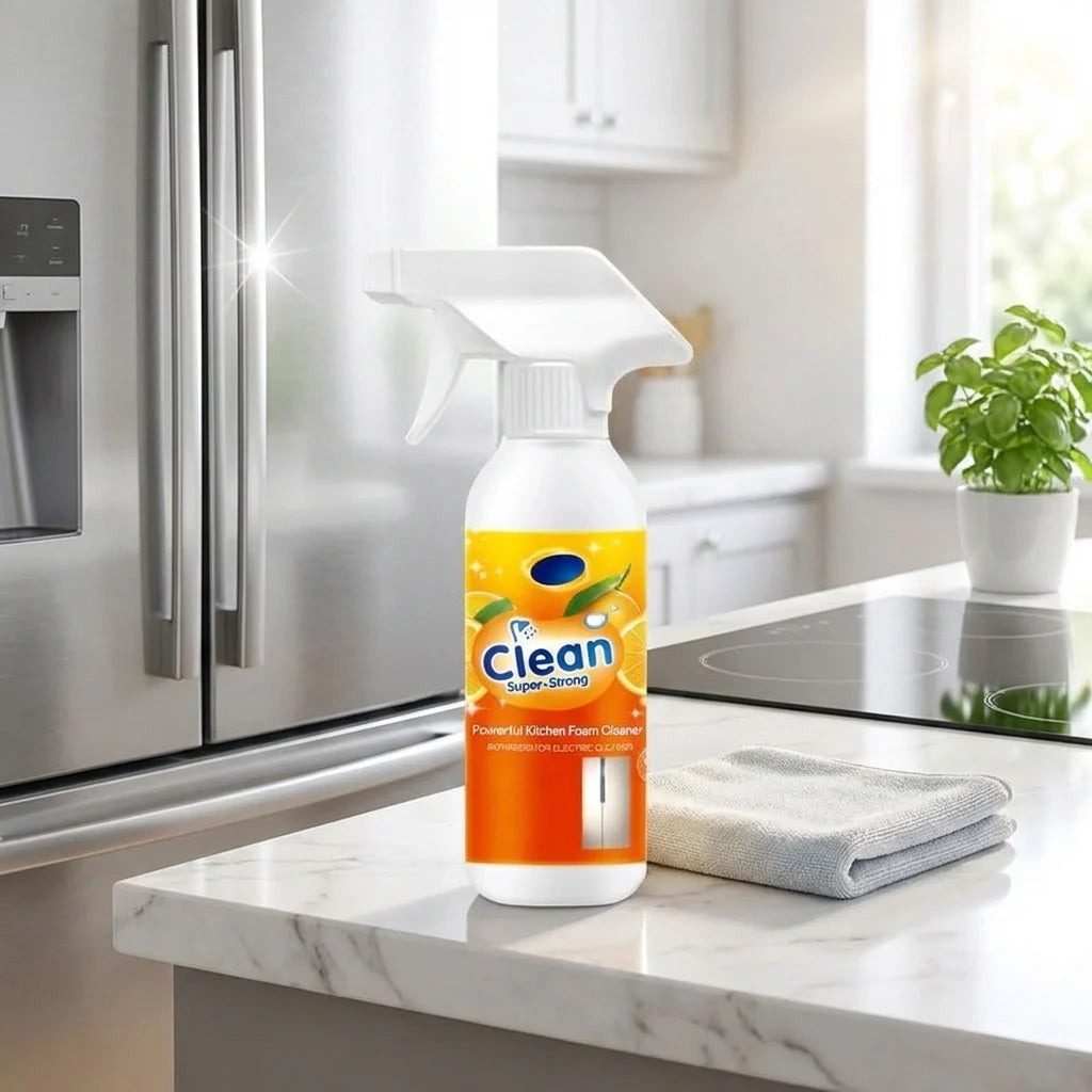 Clean Super Strong Powerful Kitchen Foam Cleaner 500 ml Pack of 2