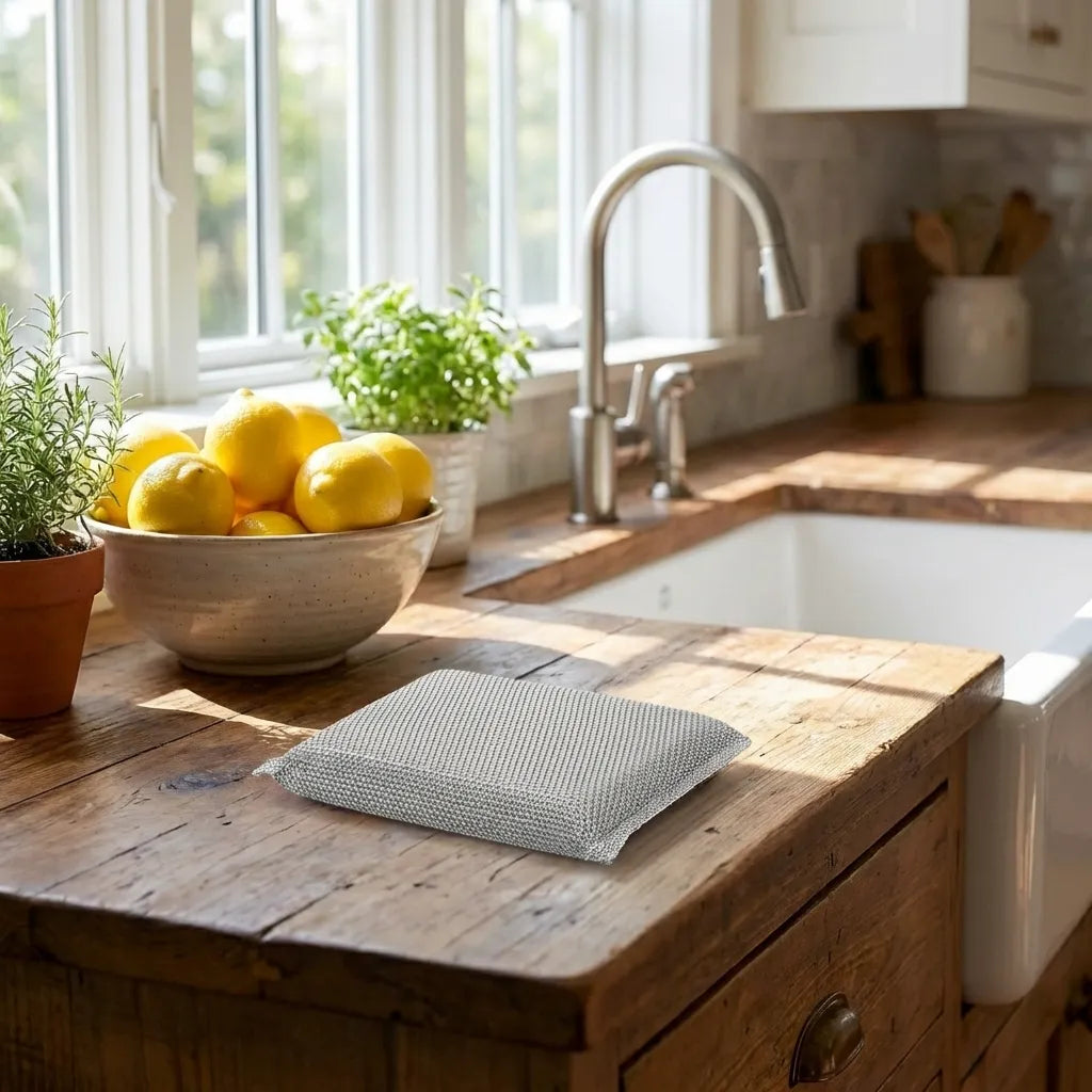 Non-Scratch Scrub Sponges