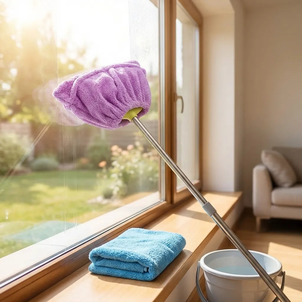 Broom Covered Dust Mop Pack of 2