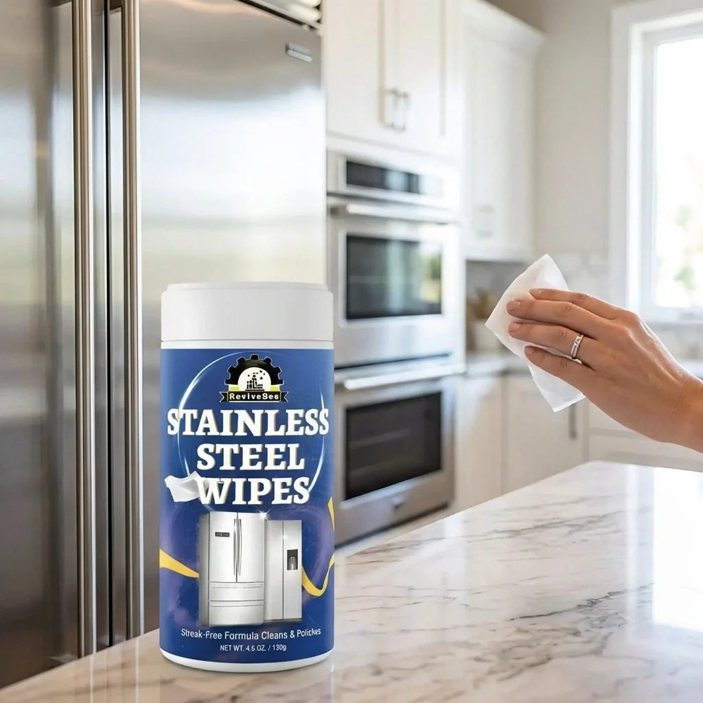 Stainless Steel Cleaning Wipes (130gm)