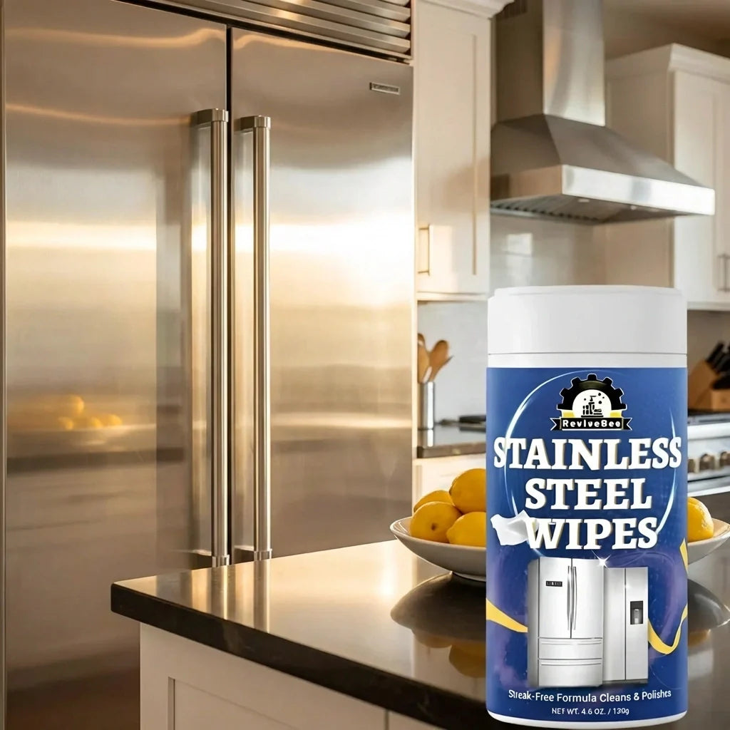 Stainless Steel Cleaning Wipes (130gm)