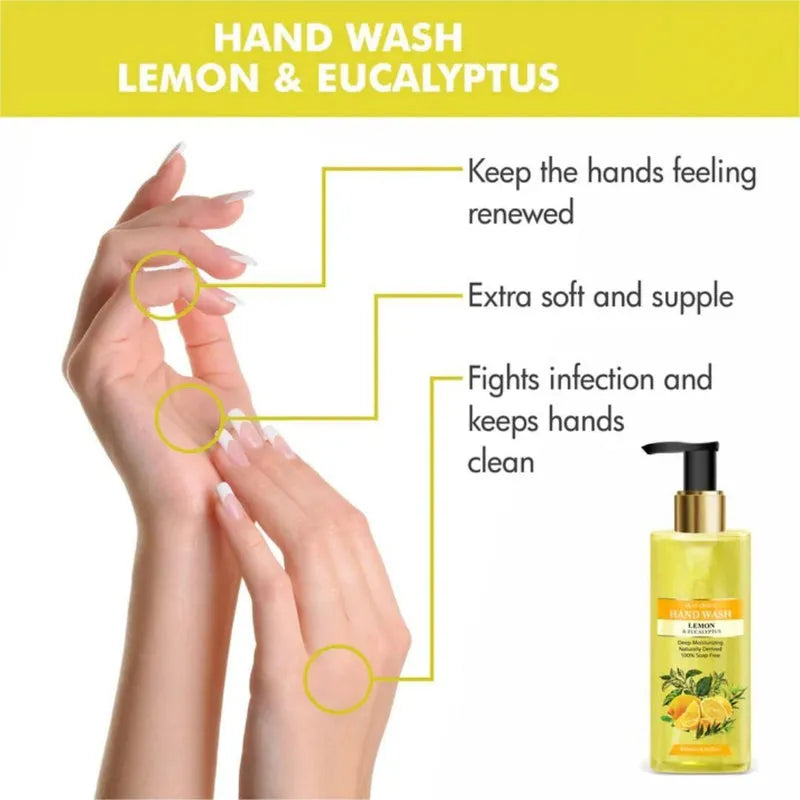 Lemon & Eucalyptus Skin-Detox Hand Wash (250 ml)