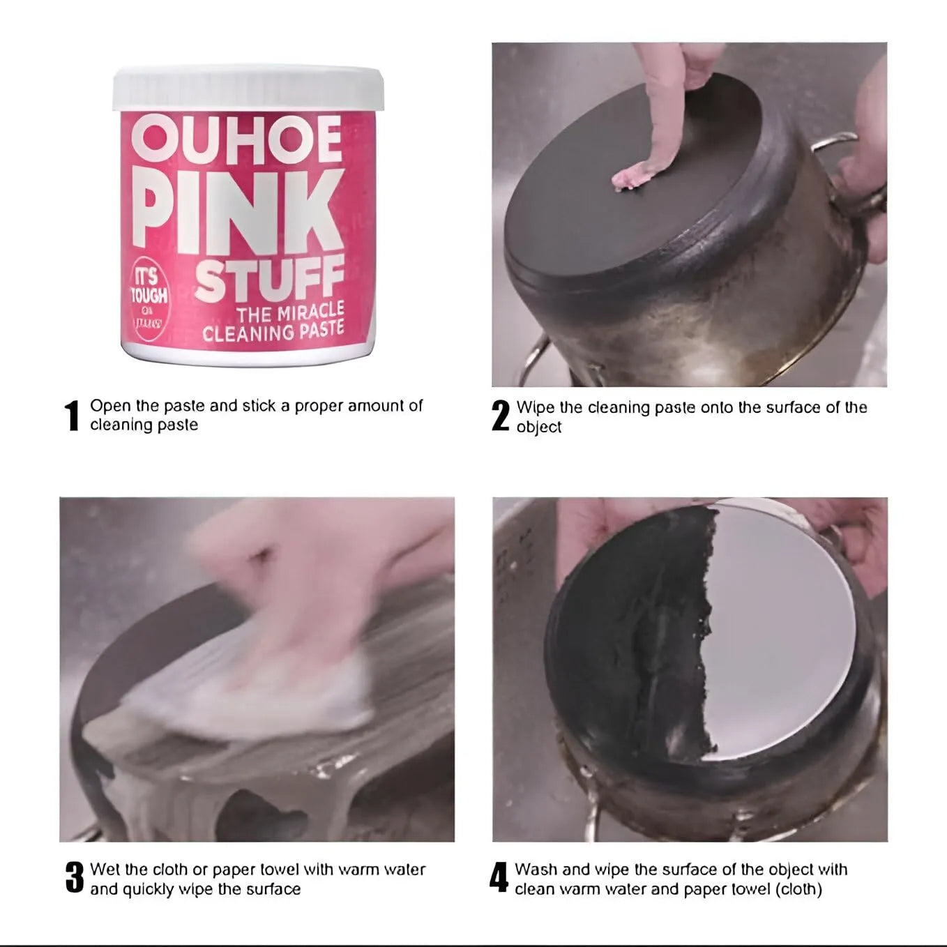 Pink Stuff Cleaning Powder 100g (Pack of 2 )