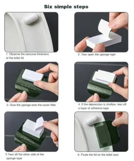 Toilet Seat Lifter- Plastic (Pack of 2)